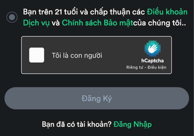 Cách để đồng ý với các điều khoản của V9Bet