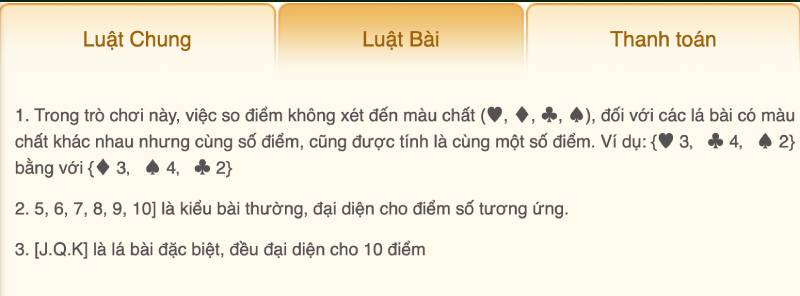 Cach tinh diem bai Pok Deng