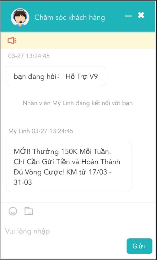 Chat trực tuyến (Live Chat)