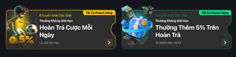 Chính sách hoàn trả cược siêu lợi