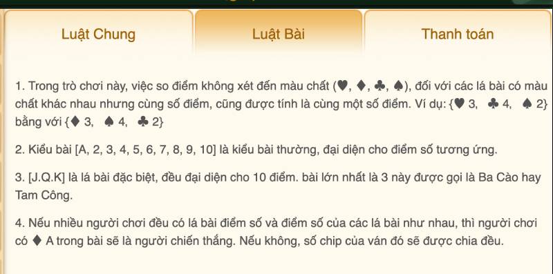 Luật chơi bài cào V9bet – Cơ bản nhưng không thể xem nhẹ